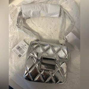 NWT Kate spade metallic bag